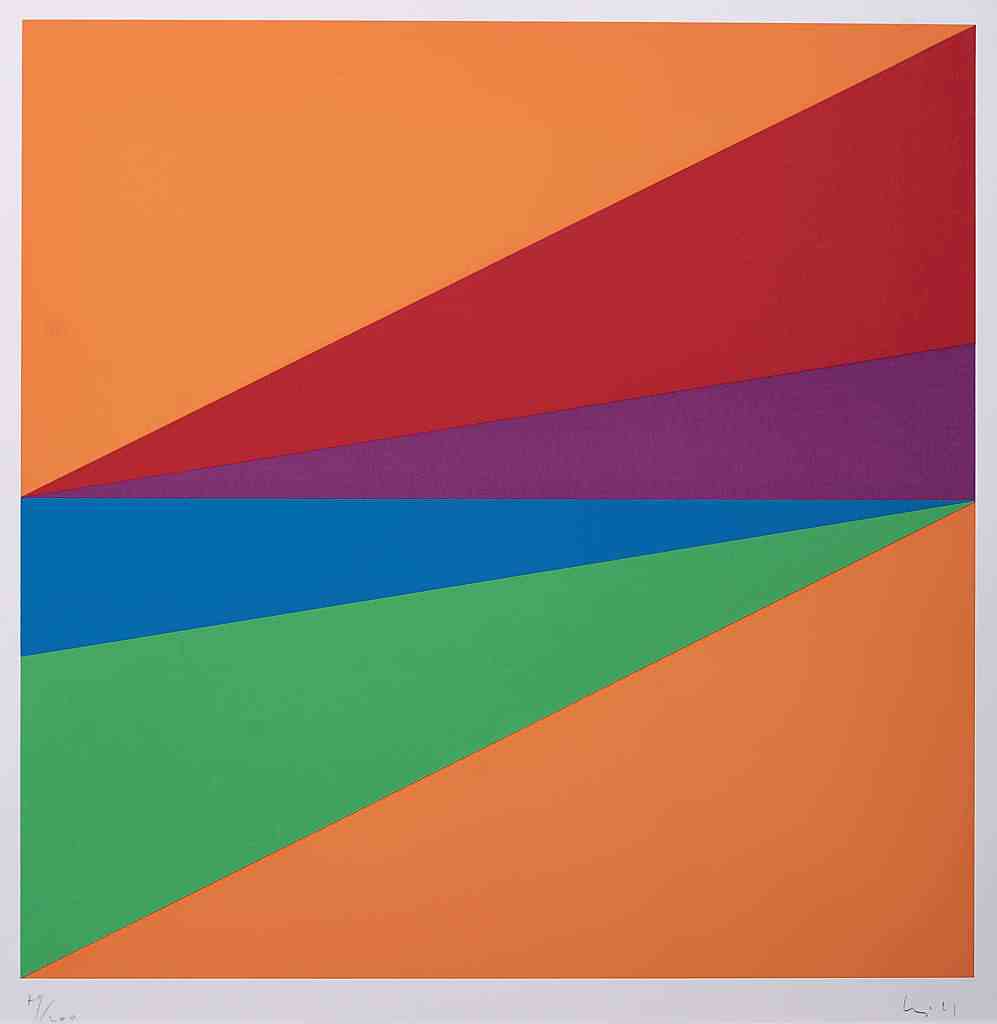 Transcoloration in 5 Quadraten