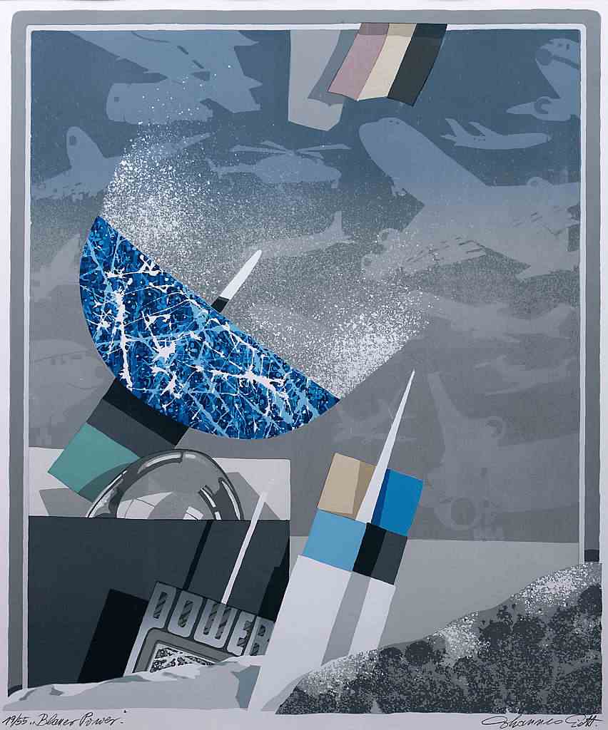 Blaue Power
